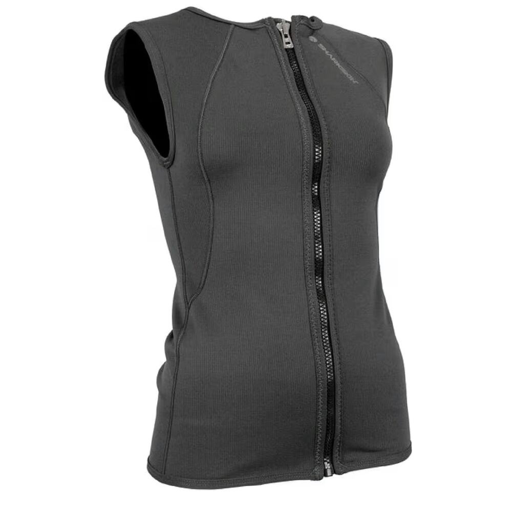 Sharkskin Titanium 2 Chillproof Vest Full Zip Wet Suit Women’s US 12 AUS 18